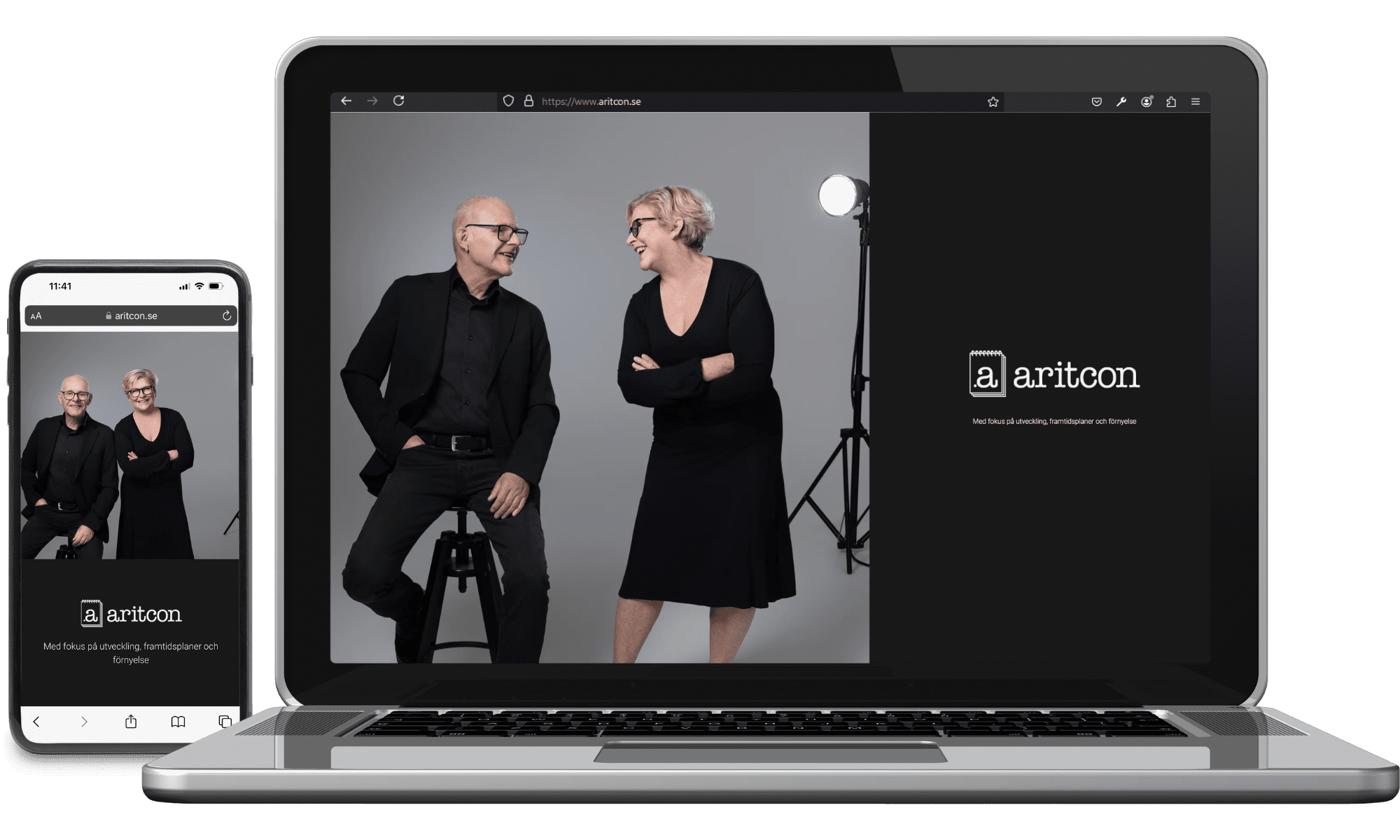 Digitalt visitkort Aritcon